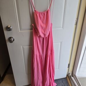 L*Space Pink Midi Dress